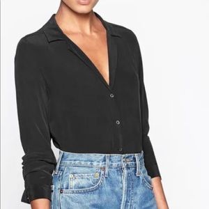 Equipment - LONG SLEEVE ADALYN SILK SHIRT